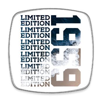 LIMITED EDITION 1959 67 JAHRE 67. GEBURTSTAG - Viereckiger Kühlschrankmagnet - Weiß - Vorne