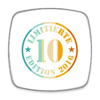 10. Geburtstag Limited Edition 10 Jahre Junge - Viereckiger Kühlschrankmagnet - Weiß - Vorne