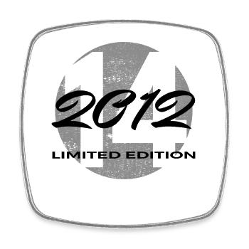14th Birthday 2012 Boys and Girls Gift - Square fridge magnet - white - Front