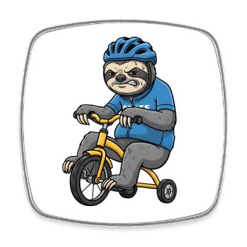 Vélo de route Vélo Vélo Sport Vélo VTT - Magnet carré - blanc - Devant