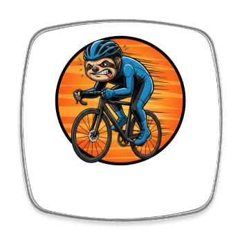 Vélo de route Vélo Vélo Sport Vélo VTT - Magnet carré - blanc - Devant