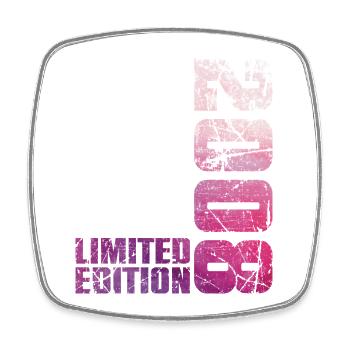 18th Birthday Boy Girl 18 Year Old 2008 Gift - Square fridge magnet - white - Front