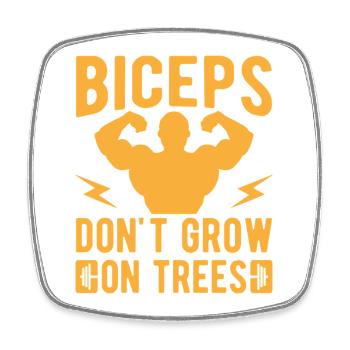 Fitness Motivation Bodybuilder Lift Now Break - Viereckiger Kühlschrankmagnet - Weiß - Vorne