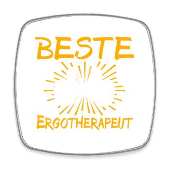 Occupational therapist gift idea - Square fridge magnet - white - Front