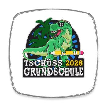 Primary School Graduation 2026 Primary School Graduation - Square fridge magnet - white - Front