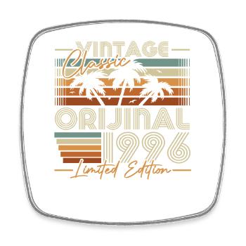 Original 1996 Vintage Vintage Cadeau d’anniversaire - Magnet carré - blanc - Devant