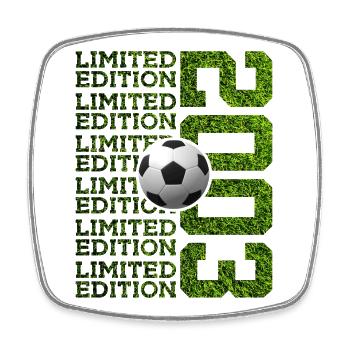 LIMITED EDITION 2003 FOOTBALL 23RD BIRTHDAY - Square fridge magnet - white - Front