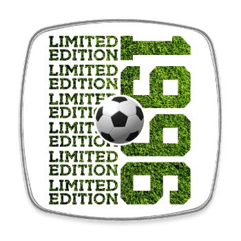 ÉDITION LIMITÉE FOOTBALL 1996 30E ANNIVERSAIRE - Magnet carré - blanc - Devant