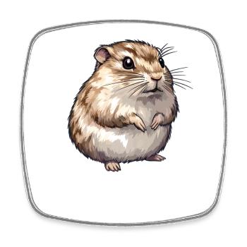 Lemmings Lemming - Square fridge magnet - white - Front