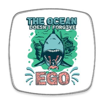 Divers Scuba Diving Diving - Square fridge magnet - white - Front
