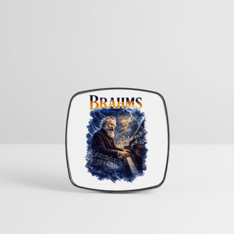 Brahms Tempesta di pianoforte Calamita quadrata da frigo
