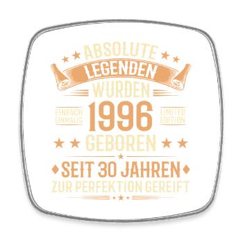 30e anniversaire 1996 Legend Vintage Gift - Magnet carré - blanc - Devant