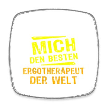 Occupational Therapist Gift - Square fridge magnet - white - Front