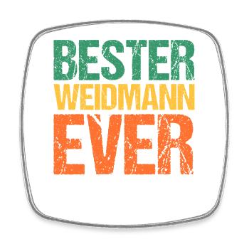 Hunting Hunting Huntsman Hunters - Square fridge magnet - white - Front