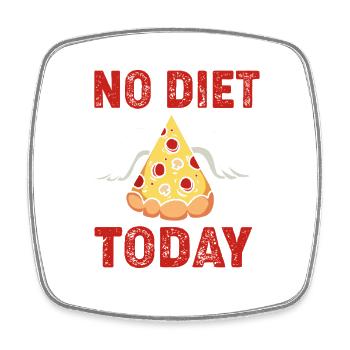 Food Nutrition Food - Square fridge magnet - white - Front