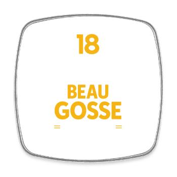 18 Ans Beau Gosse Humour Homme Ado Anniversaire - Magnet carré - blanc - Devant