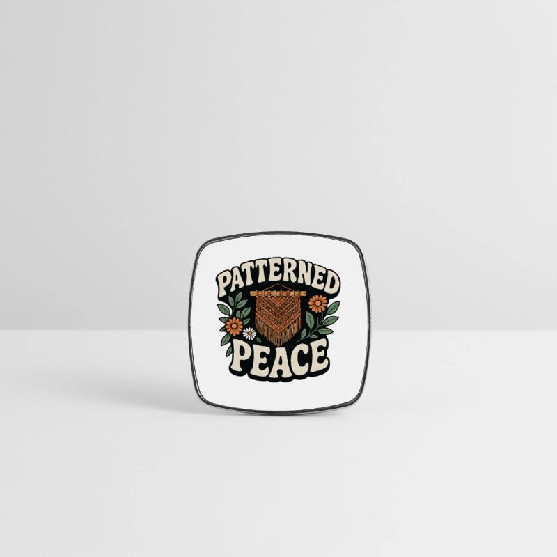 Square fridge magnet