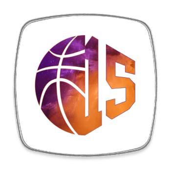 NUMBER 15 BASKETBALL 15TH BIRTHDAY - Square fridge magnet - white - Front