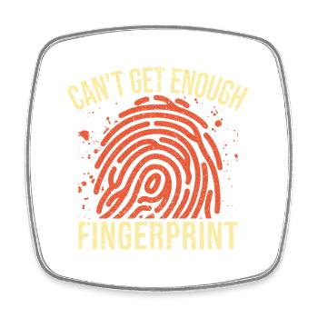 Forensic Science Major Can´t Enough - Viereckiger Kühlschrankmagnet - Weiß - Vorne