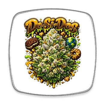Do-Si-Dos Cookie Graffiti Print - Magnet carré - blanc - Devant