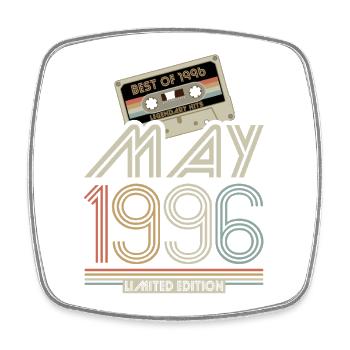 Best of May 1996 Cassette | Limited Edition - Square fridge magnet - white - Front