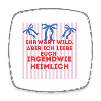 Teacher End of Year Summer Break Last Day Y'all we - Viereckiger Kühlschrankmagnet - Weiß - Vorne