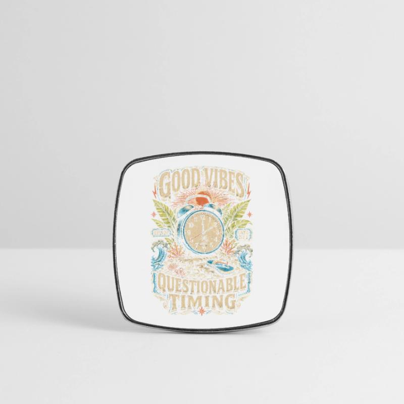 Belize Belizean Root Questionable Timing Square fridge magnet