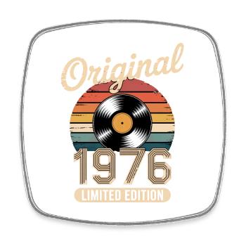 Limited Edition 1976 - Viereckiger Kühlschrankmagnet - Weiß - Vorne