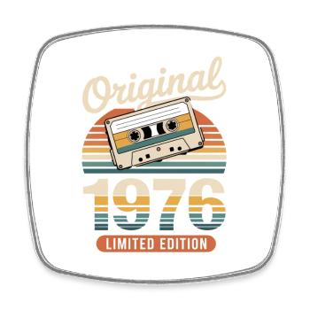 Edition limitée 1976 - Magnet carré - blanc - Devant