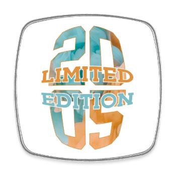 LIMITED EDITION 2005 21 YEARS 21ST BIRTHDAY - Square fridge magnet - white - Front