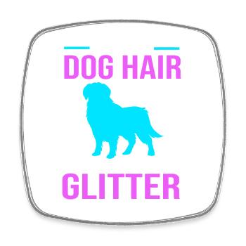 Golden Retriever Goldie Dog Dog Gift - Square fridge magnet - white - Front