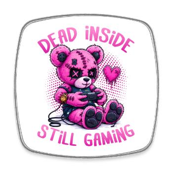 Pastel Goth Soft Goth Gaming Gamer - Square fridge magnet - white - Front