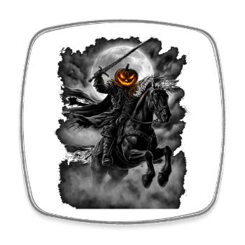 Cavalier de Hesse Cavalier de Hesse Halloween Par - Magnet carré - blanc - Devant