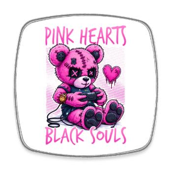 Pastel Goth Soft Goth Gaming Gamer - Square fridge magnet - white - Front