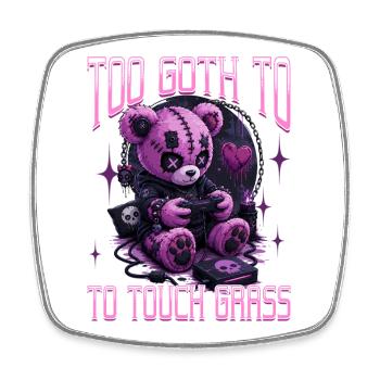 Pastel Goth Soft Goth Gaming Gamer - Square fridge magnet - white - Front