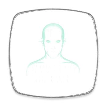 Programmers – Coding Developers & Computer Scientists - Square fridge magnet - white - Front