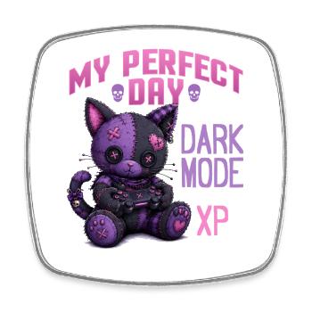 Pastel Goth Soft Goth Gaming Gamer - Magnet carré - blanc - Devant