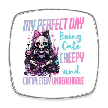 Pastel Goth Soft Goth Gaming Gamer - Magnet carré - blanc - Devant