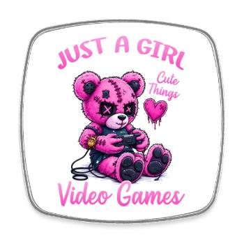Pastel Goth Soft Goth Gaming Gamer - Magnet carré - blanc - Devant