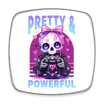 Pastel Goth Soft Goth Gaming Gamer - Magnet carré - blanc - Devant