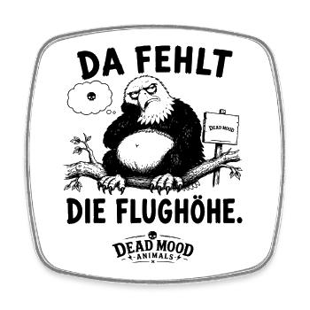 Business Buzzword Humor | Lustiger Meeting Spruch  - Viereckiger Kühlschrankmagnet - Weiß - Vorne