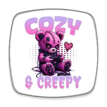 Pastel Goth Soft Goth Gaming Gamer - Magnet carré - blanc - Devant