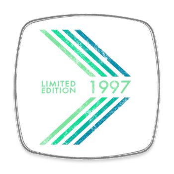 1997 Limited Edition Birthday Man Woman Sport - Square fridge magnet - white - Front