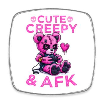 Pastel Goth Soft Goth Gaming Gamer - Magnet carré - blanc - Devant