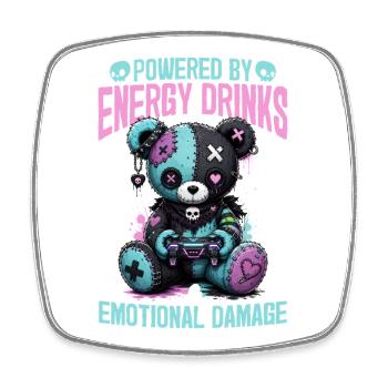Pastel Goth Soft Goth Gaming Gamer - Magnet carré - blanc - Devant