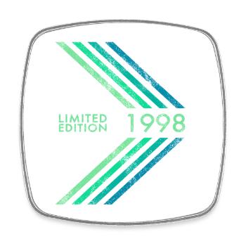 1998 Limited Edition Birthday Man Woman Sport - Square fridge magnet - white - Front