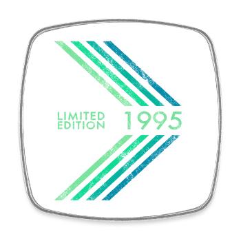 1995 Limited Edition Birthday Man Woman Sport - Square fridge magnet - white - Front