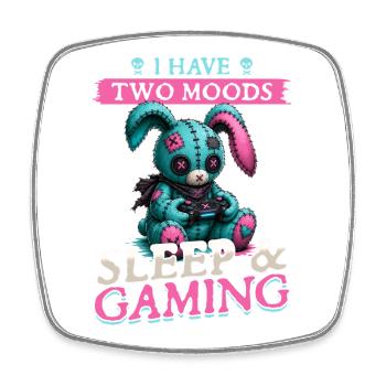 Pastel Goth Soft Goth Gaming Gamer - Square fridge magnet - white - Front