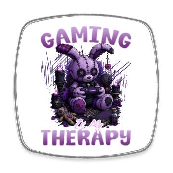 Pastel Goth Soft Goth Gaming Gamer - Square fridge magnet - white - Front