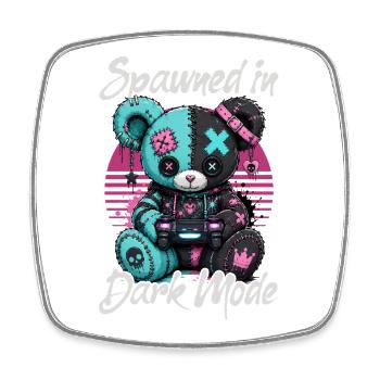 Pastel Goth Soft Goth Gaming Gamer - Square fridge magnet - white - Front